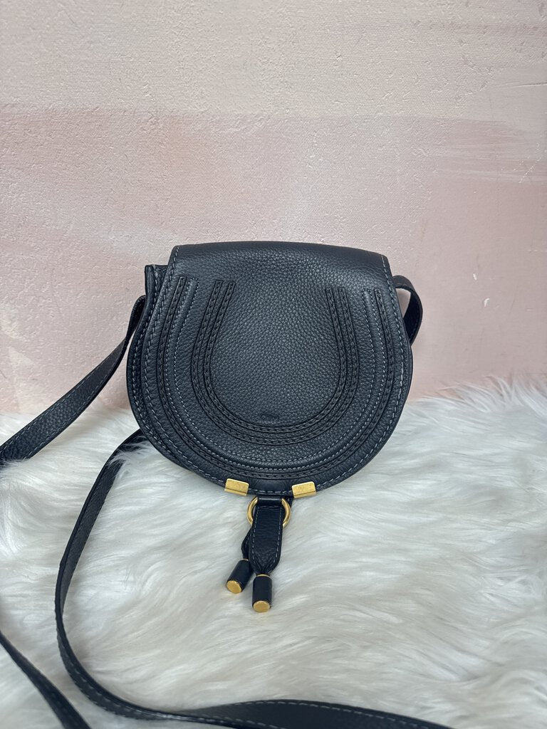 Chloe Black Marcie Crossbody