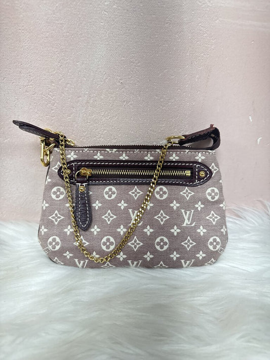 Louis Vuitton Red Monogram Mini Lin Pochette '10