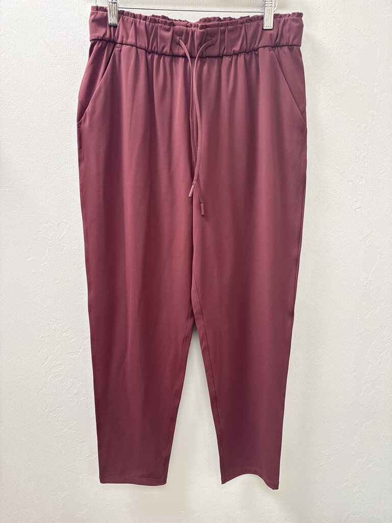 Lululemon Maroon Jogger