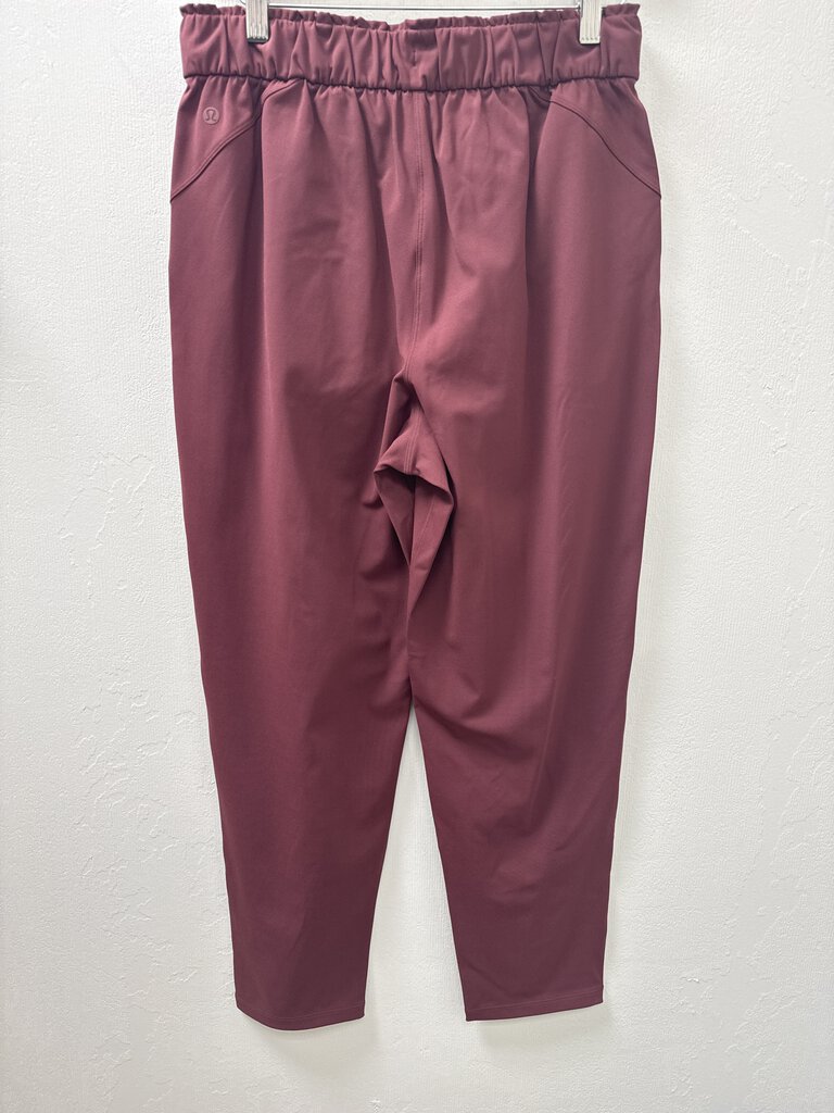 Lululemon Maroon Jogger