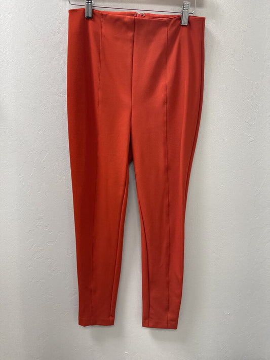 Veronica Beard Orange Skinny Pant