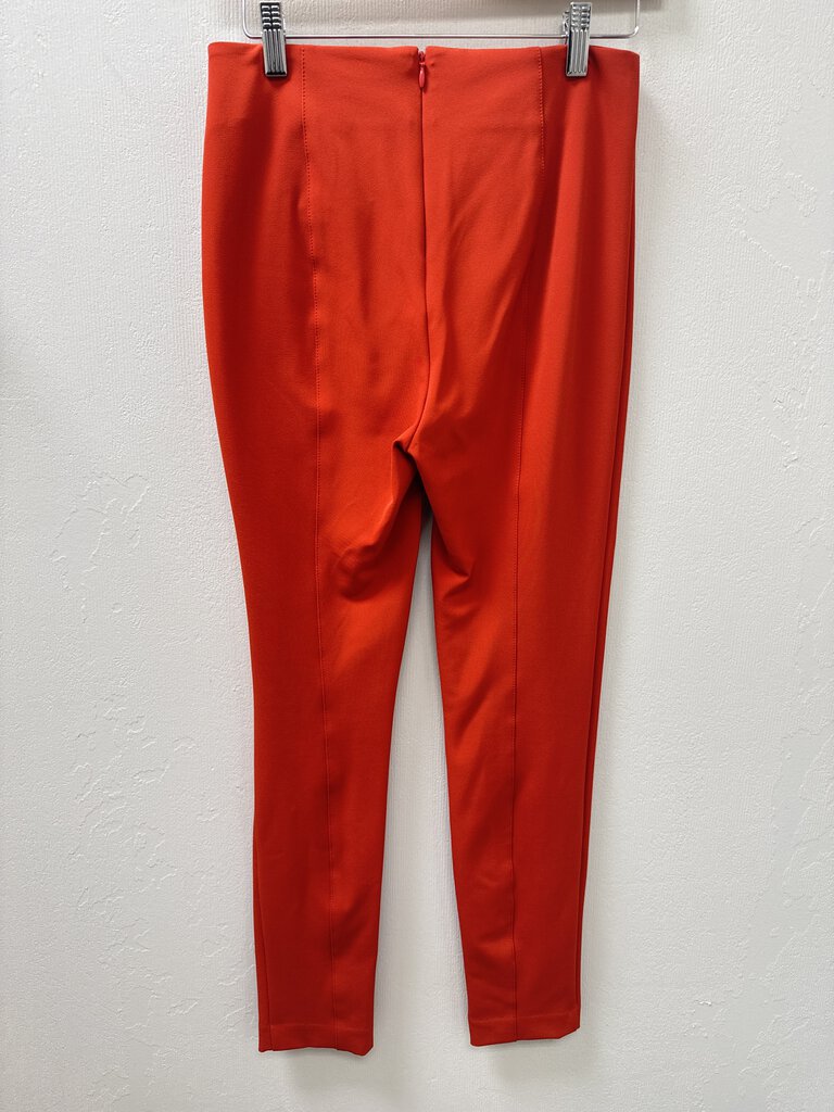 Veronica Beard Orange Skinny Pant