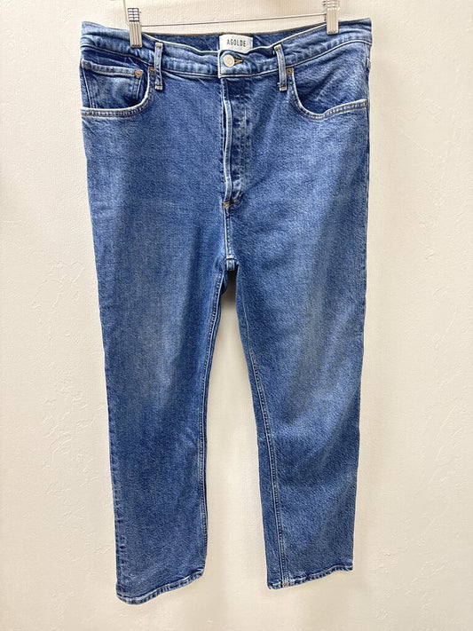 AGOLDE Straight Leg Button Fly Jean