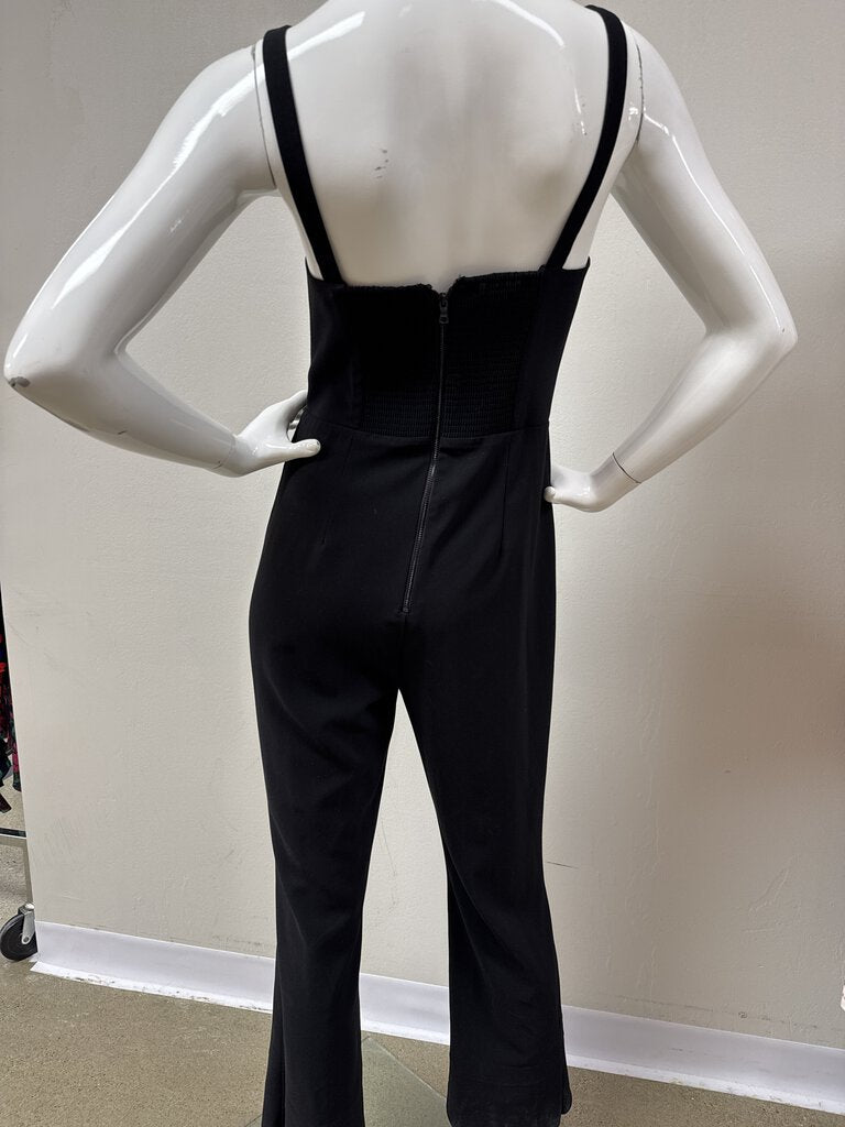 alice + olivia Black Jumpsuit