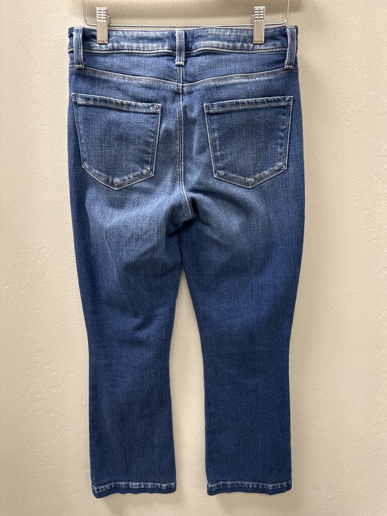 L'Agence Blue Straight Leg Jean