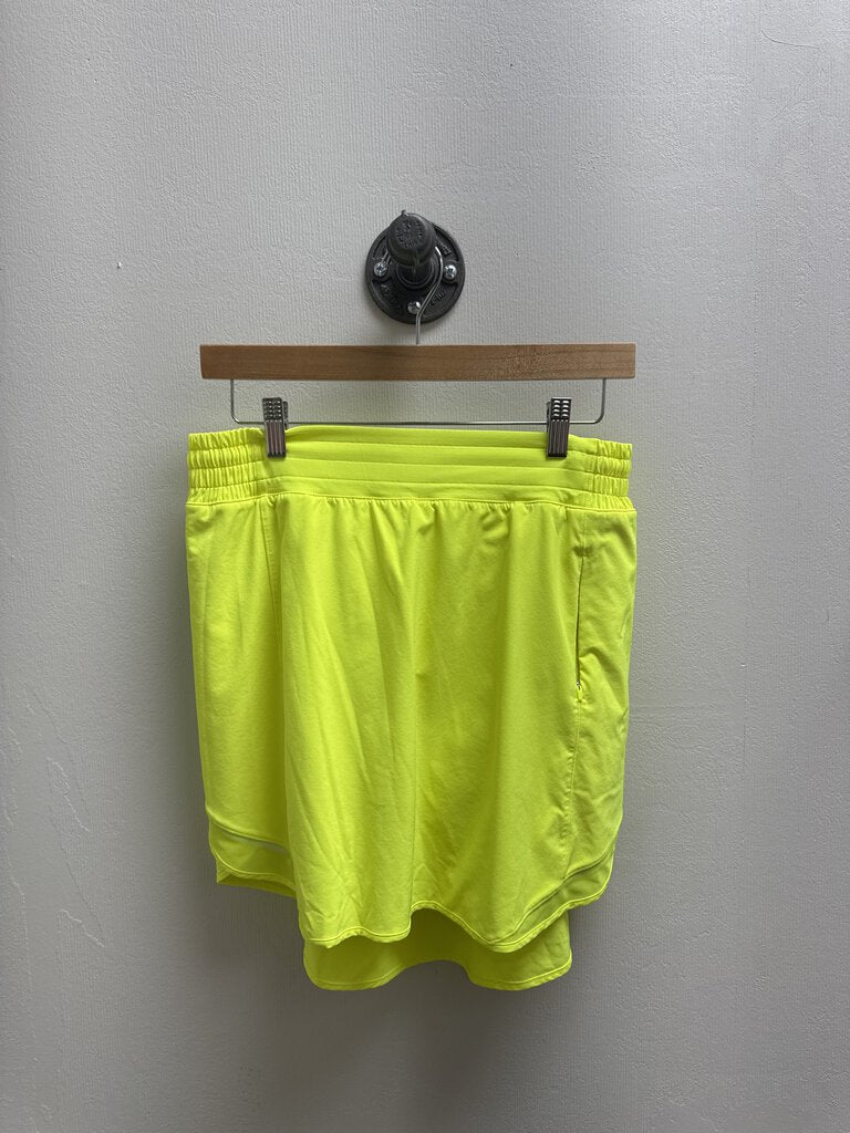 Lululemon Neon Yellow Skirt