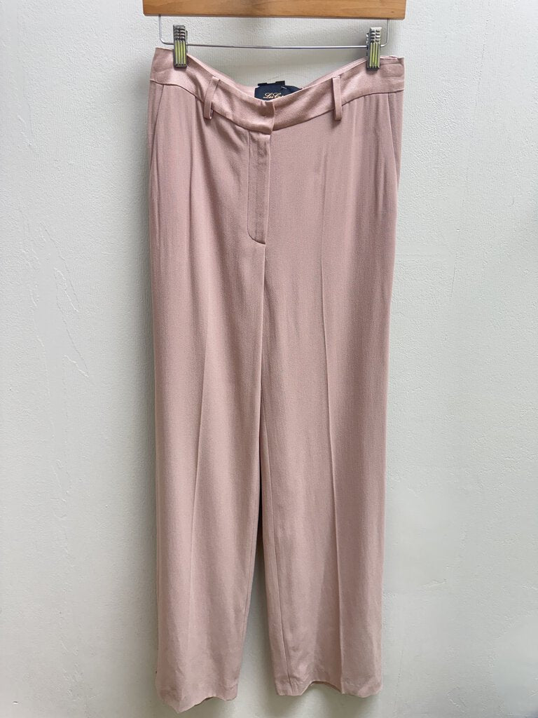 Les Copains Dusty Rose Satin Trouser