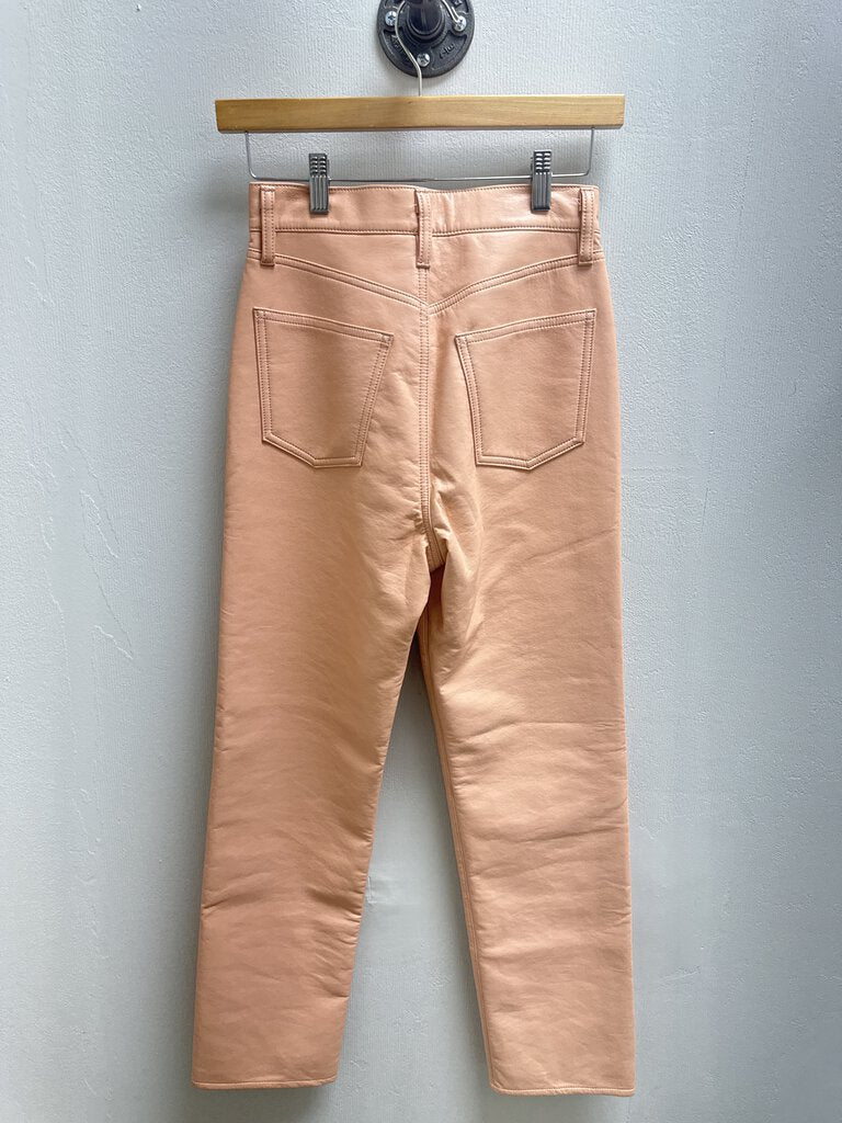 AGOLDE Peach Leather Pant