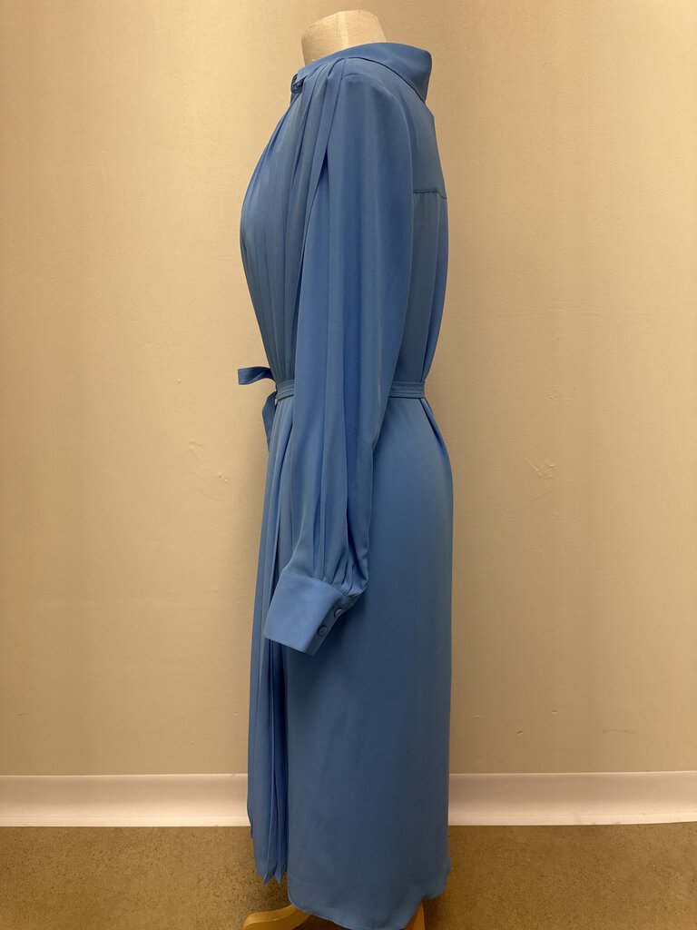 Jason Wu Cornflower Pleated Maxi Dress NWT