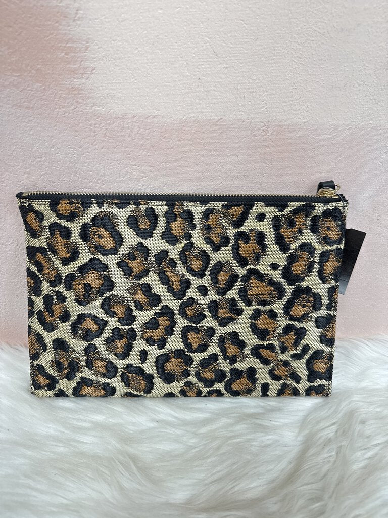 Veronica Beard Animal Print Clutch