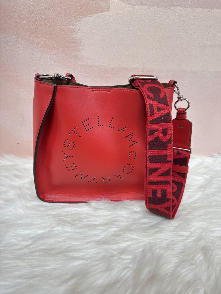 Stella McCartney Red Logo Crossbody