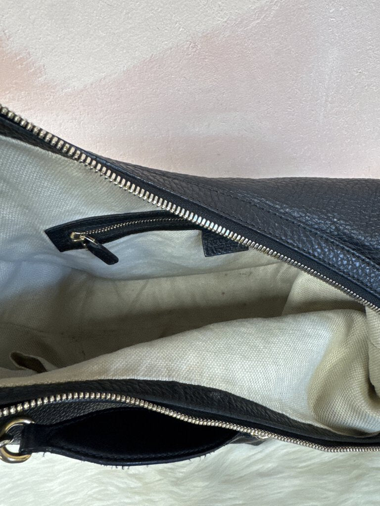 Gucci Black Soho Chain Strap Hobo (As Is)