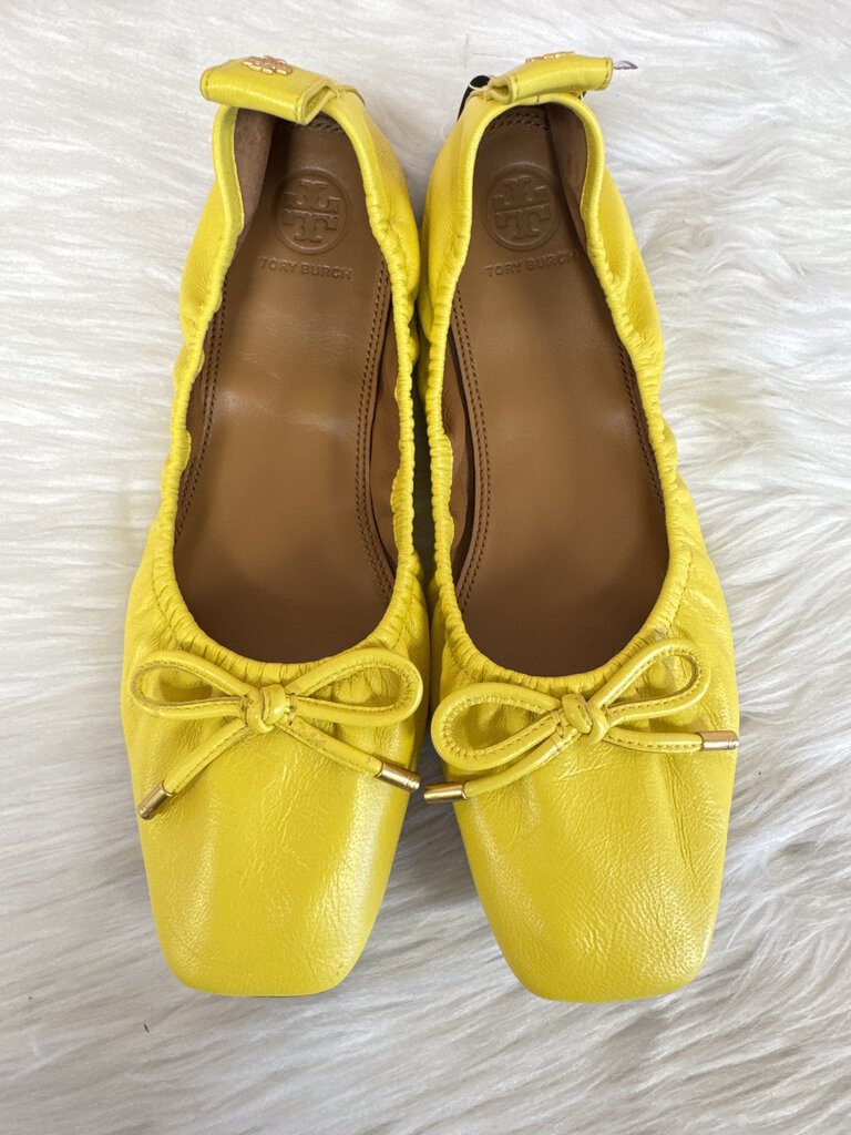 Tory Burch Yellow Ballet Flat