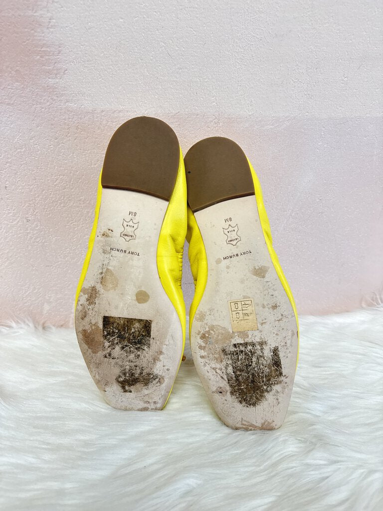 Tory Burch Yellow Ballet Flat