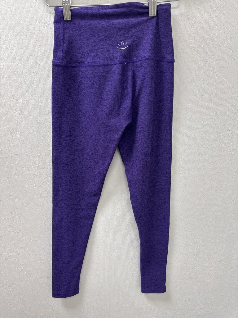 Beyond Yoga Purple Marled Legging