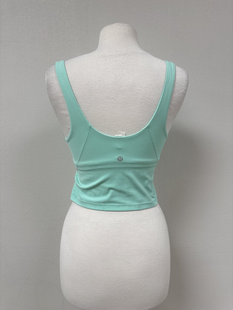 Lululemon Mint Cropped Tank