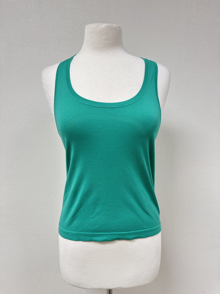 Lululemon Green Logo Tank Top