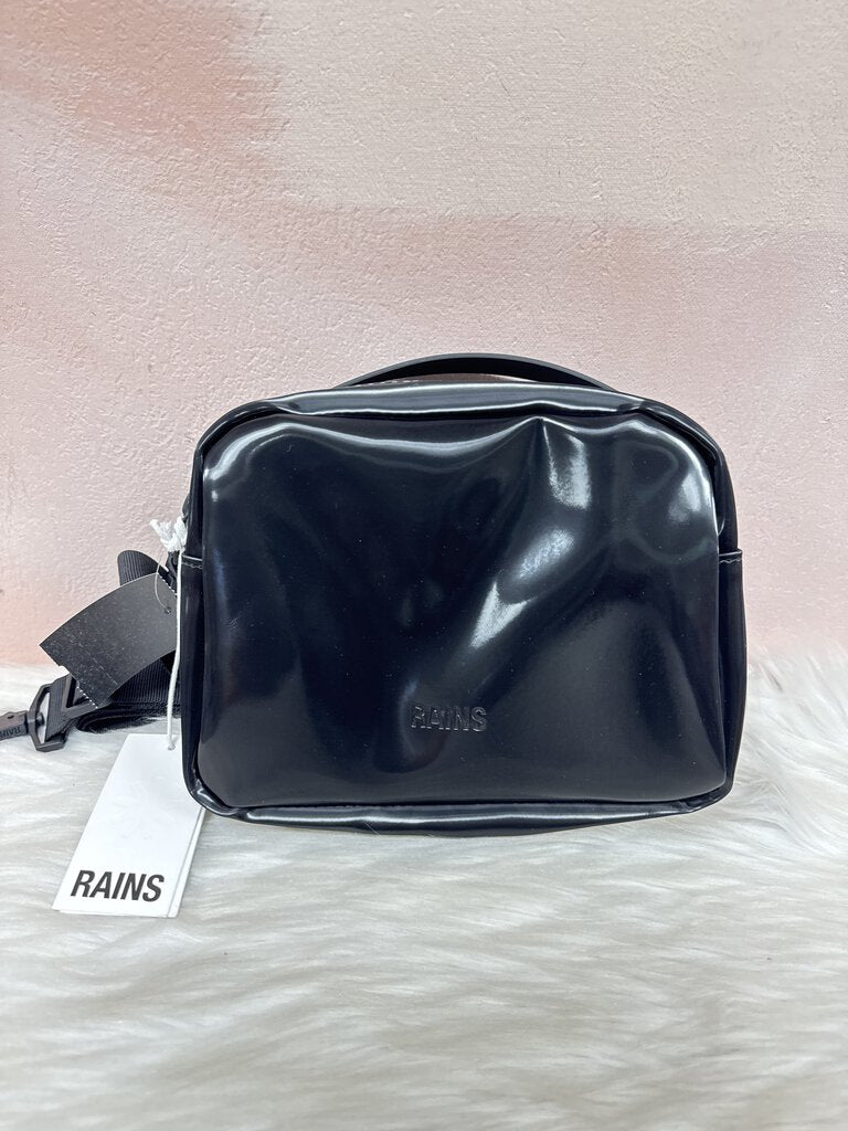 Rains Black Crossbody NWT