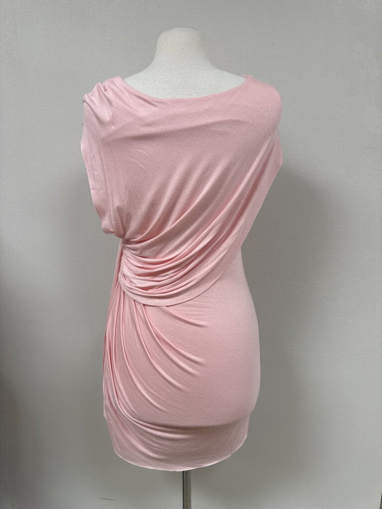 Bailey 44 Petal Pink Ruched Mini Dress