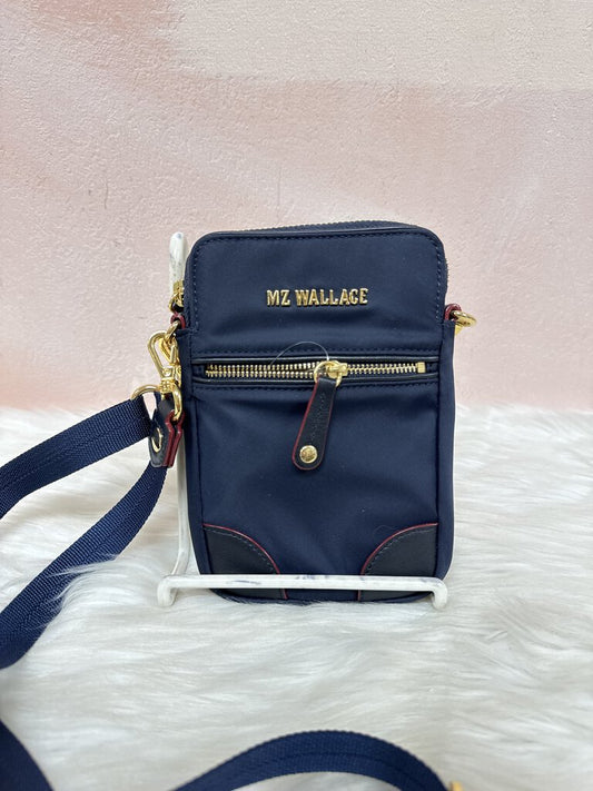 MZ Wallace Navy Mini Crossbody