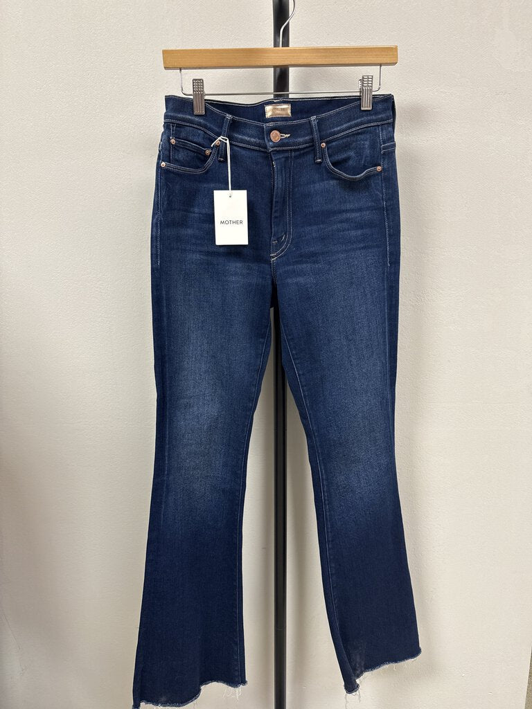 Mother Dark Wash Flare Jean NWT