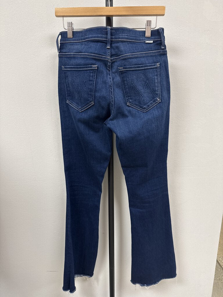 Mother Dark Wash Flare Jean NWT