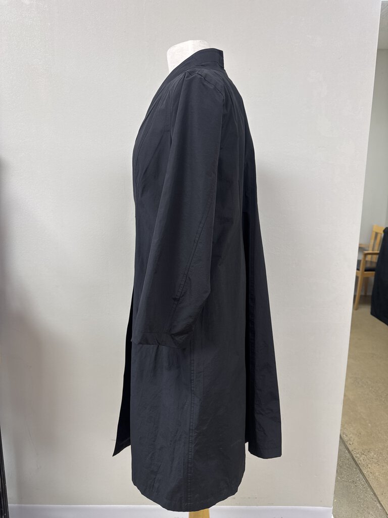 Eileen Fisher Black Nylon Coat