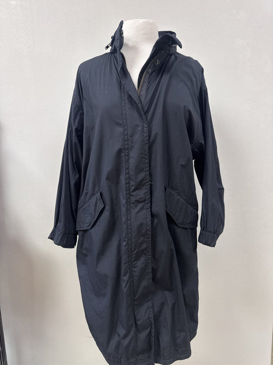 Vince Black Nylon Parka NWT