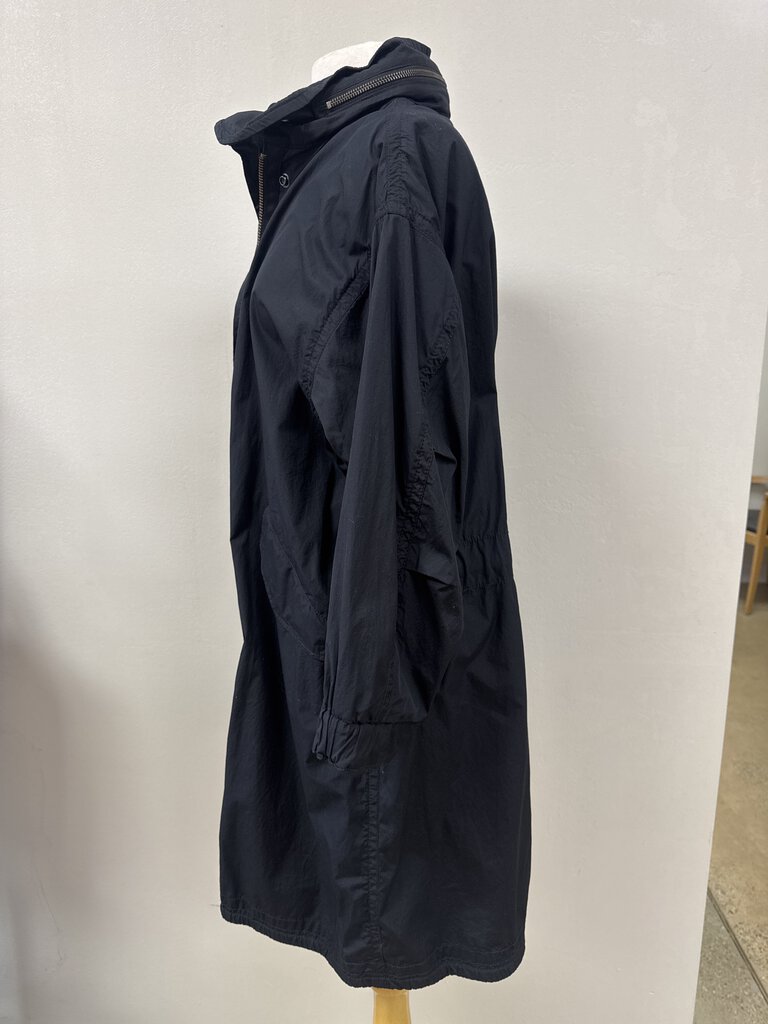 Vince Black Nylon Parka NWT