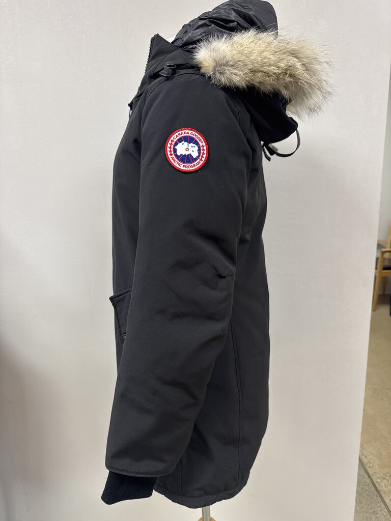 Canada Goose Black Fur Trimmed Parka