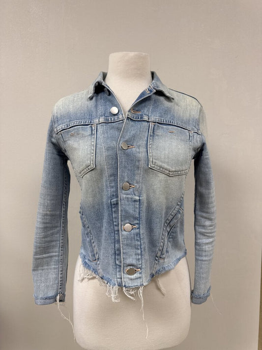 L'Agence Raw Hem Jean Jacket