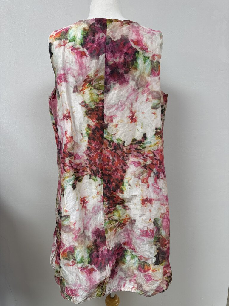 Bryn Walker Pink Watercolor Sheath Dress NWT