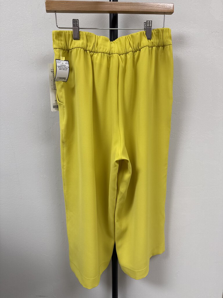 Lululemon Citrus Tie Front Crop Pant NWT