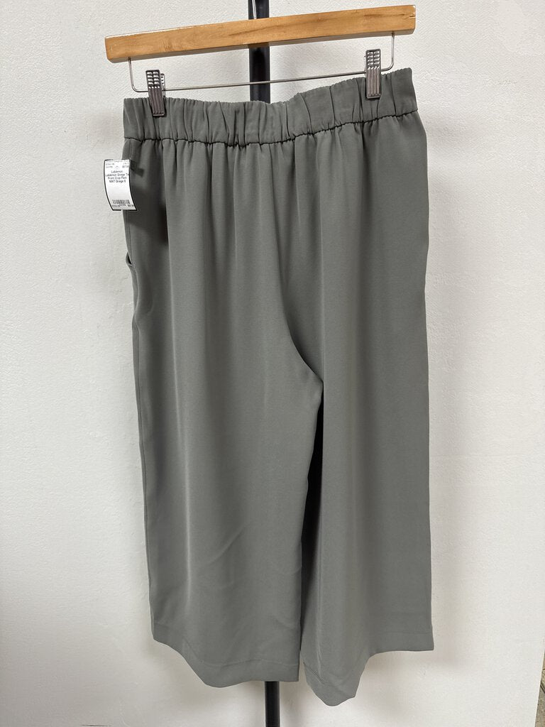 Lululemon Greige Tie Front Crop Pant NWT