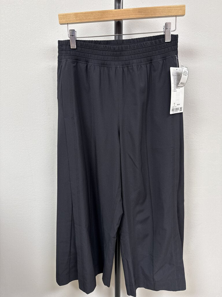 Lululemon Black Crop Culotte Pant NWT