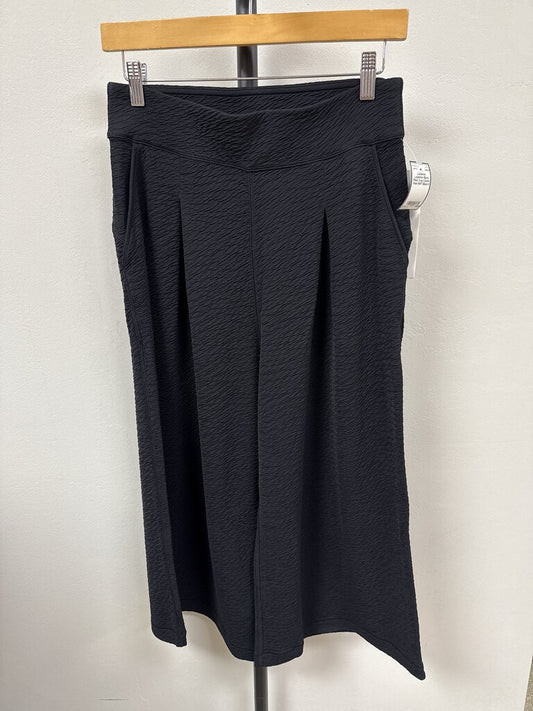 Lululemon Black Pleat Crop Culotte Pant NWT