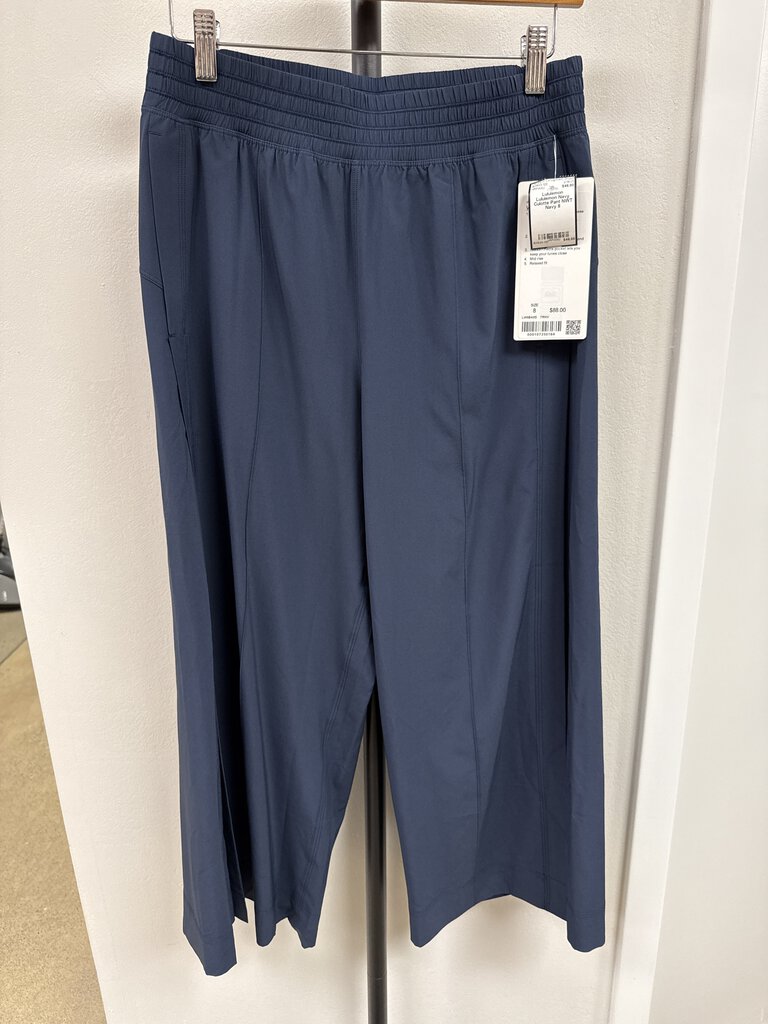 Lululemon Navy Culotte Pant NWT