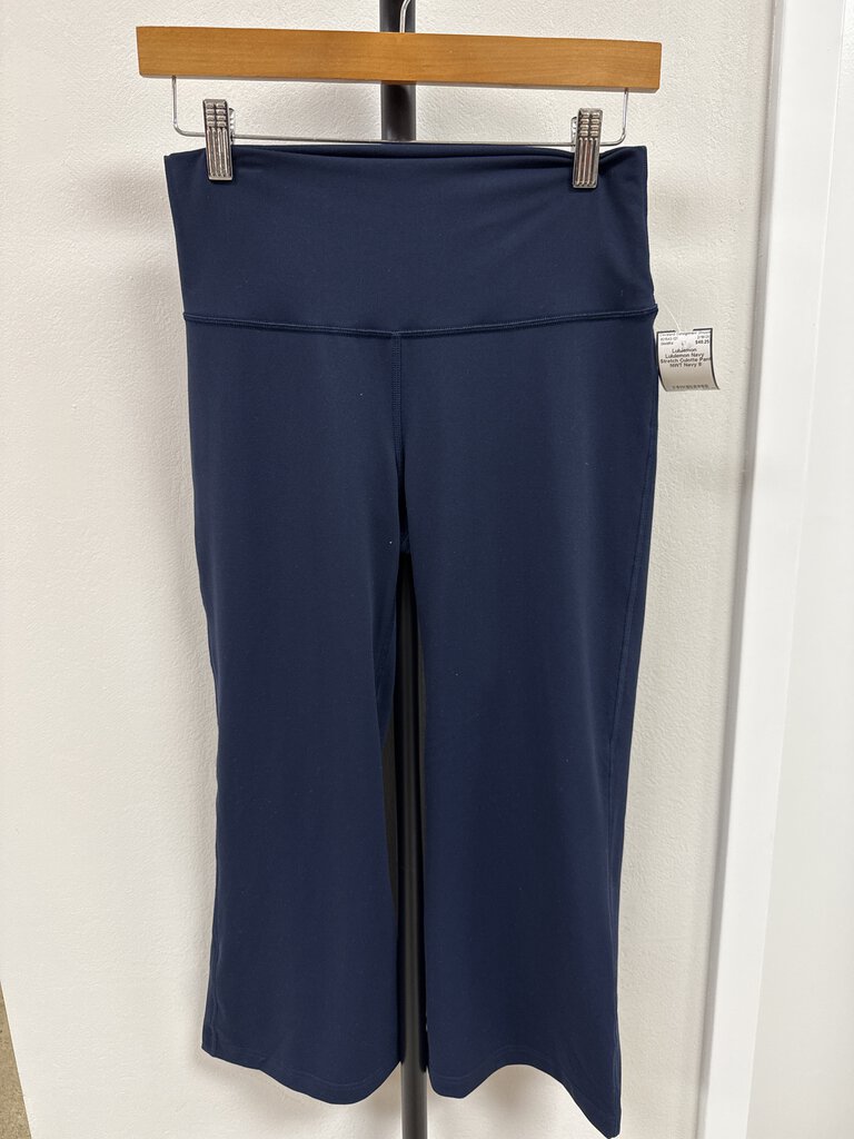 Lululemon Navy Stretch Culotte Pant NWT