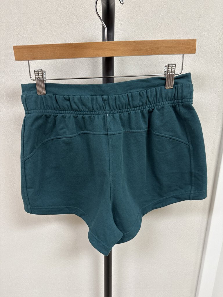 Lululemon Teal Sweatshirt Short