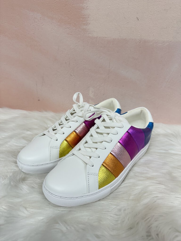 Kurt Geiger Rainbow Metallic Sneaker