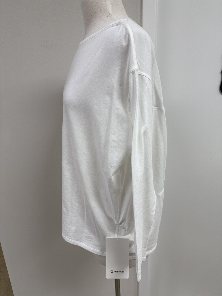 Lululemon White Long Sleeve Tee NWT