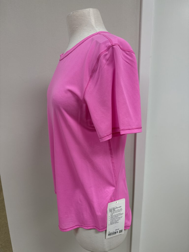 Lululemon Bright Pink Short Sleeve Tee NWT