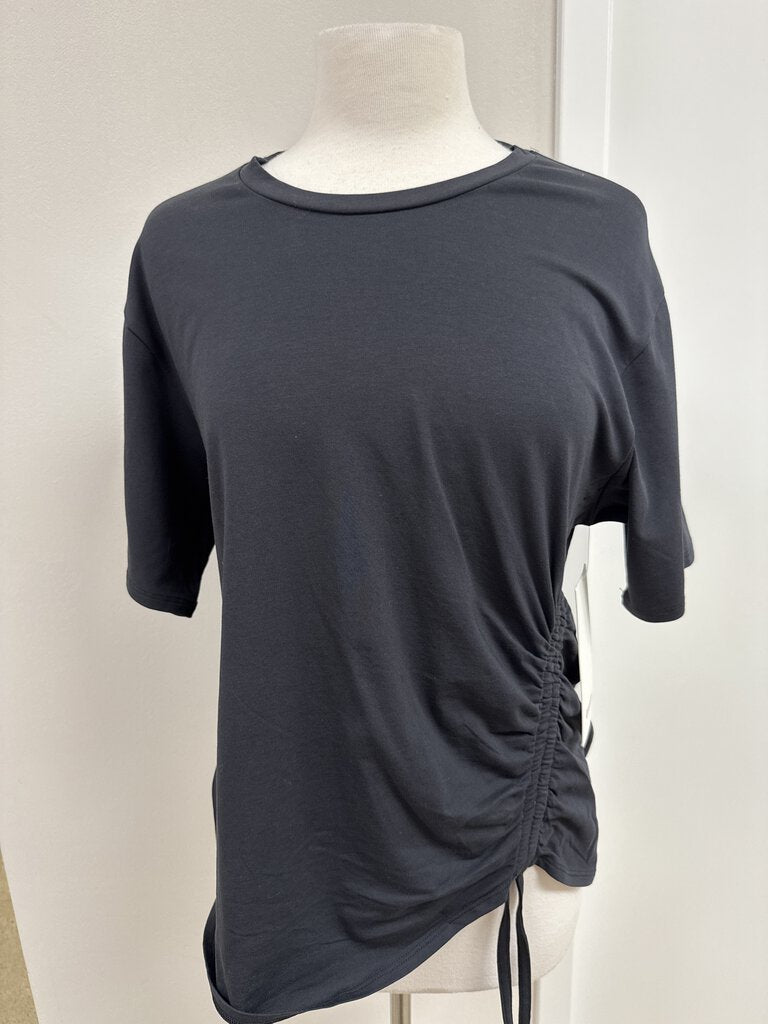 Lululemon Black Cinched Short Sleeve Tee NWT