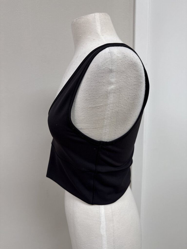 Lululemon Black Cropped Tank