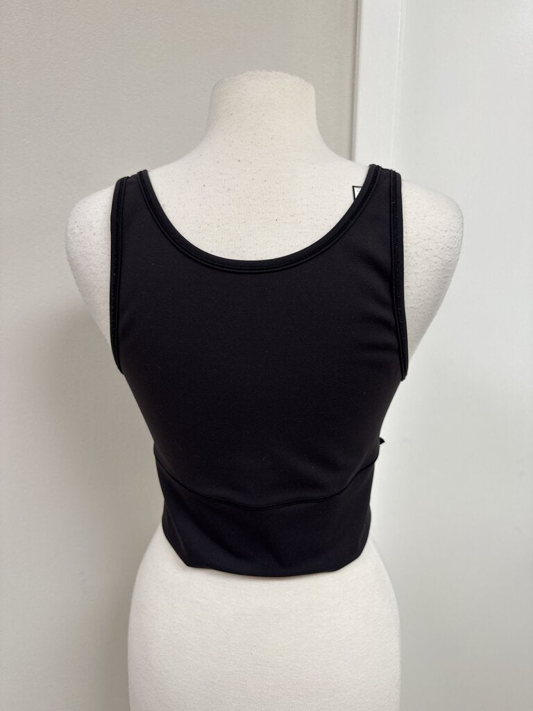 Lululemon Black Cropped Tank