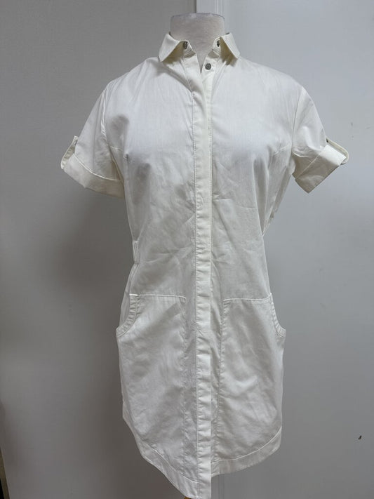 AllSaints Ivory Shirt Dress