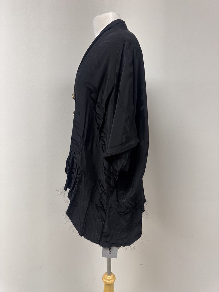 Balenciaga Black Jacquard Logo Top NWT