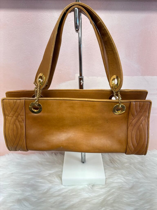 Fendi Vintage Quilted Leather Shoulder Bag