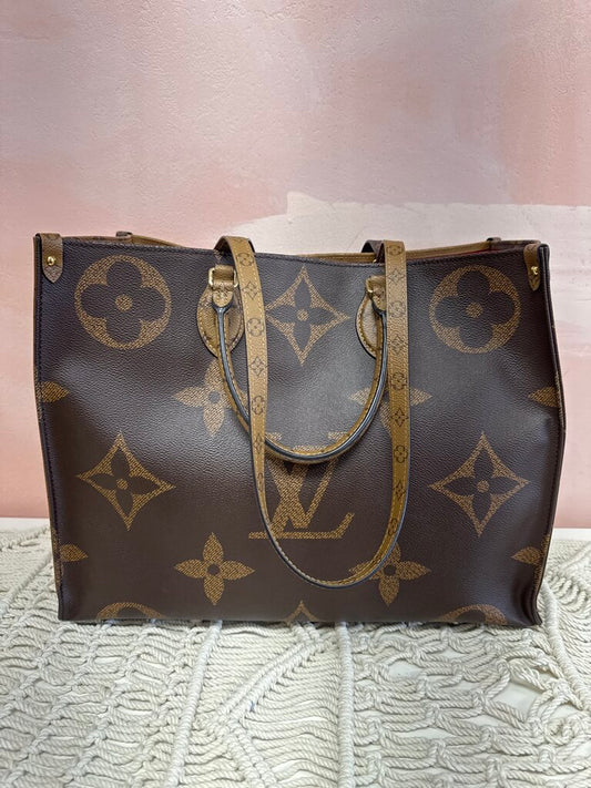 Louis Vuitton Giant Monogram Onthego GM Tote '19 *Box/Dust Bag