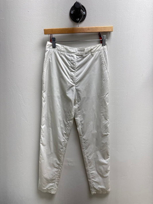 Prada White Nylon Pant
